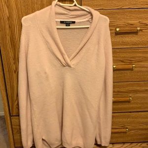 Le Chateau baby pink fluffy sweater